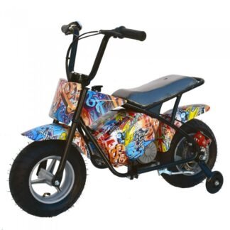 VENTA MINIMOTO ELECTRICA 24V 250W ROAN CON RUEDINES Y LIMITADOR VELOCIDAD - 1925__GNA